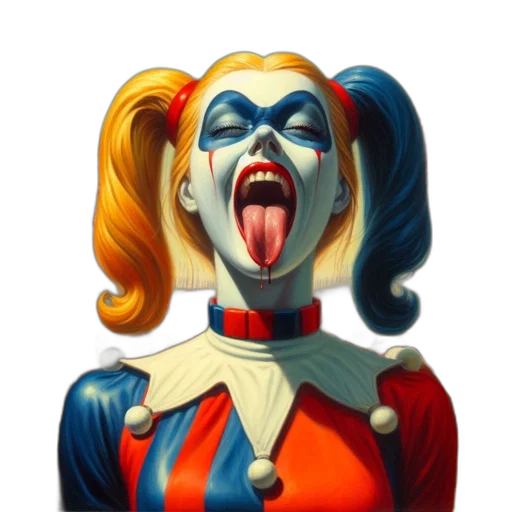 face, comic book art, concept art, cartoon transparent PNG cut-out