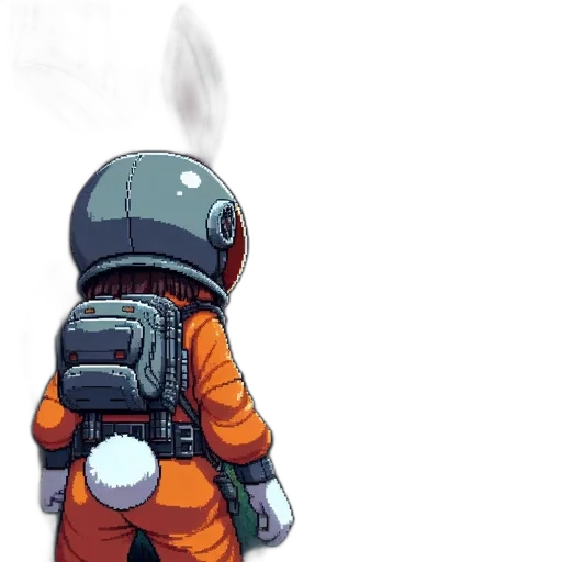 jacket, robot, mask, concept art transparent PNG cut-out