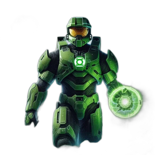 robot, weapon, concept art, 3d render transparent PNG cut-out