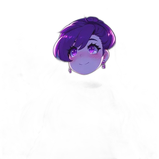 face, creature, crown, hair transparent PNG cut-out