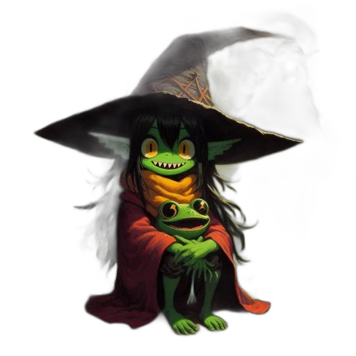 mask, dragon, creature, staff transparent PNG cut-out