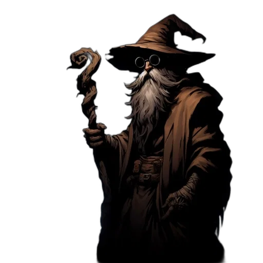 staff, hat, mask, weapon transparent PNG cut-out