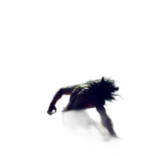 creature, hair, dragon, animal transparent PNG cut-out