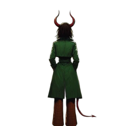 staff, dress, dragon, jacket transparent PNG cut-out