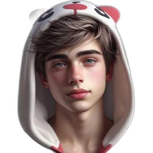 face, mask, hat, creature transparent PNG cut-out