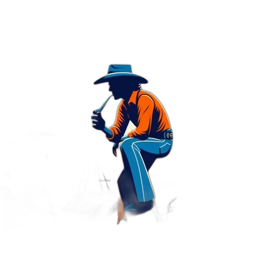 hat, jacket, robot, concept art transparent PNG cut-out