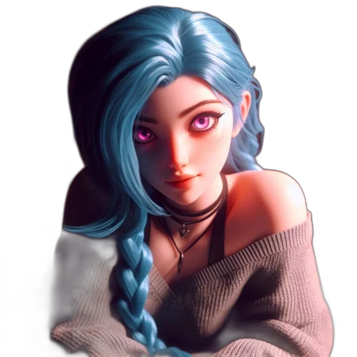 face, jewelry, staff, hair transparent PNG cut-out