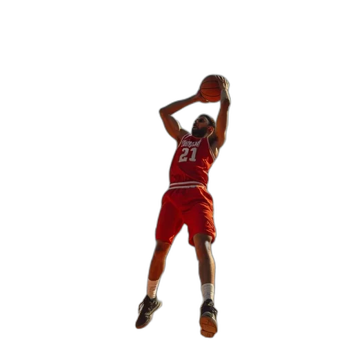 3d render, concept art, basketball, flyer transparent PNG cut-out