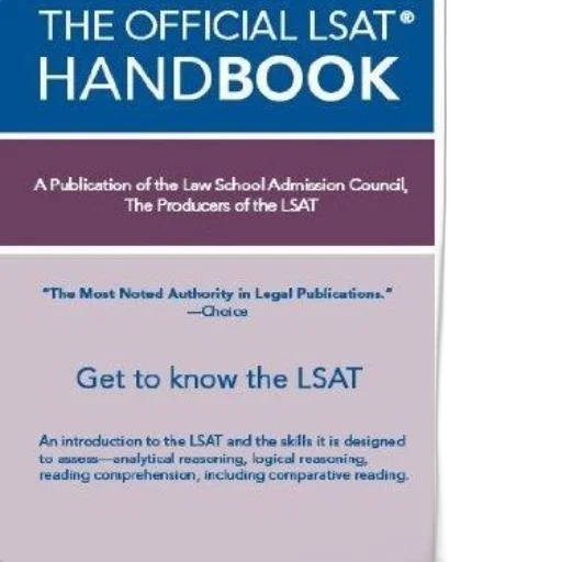 official, lsat, handbook, publication transparent PNG cut-out