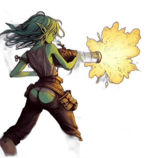 weapon, staff, concept art, fantasy art transparent PNG cut-out