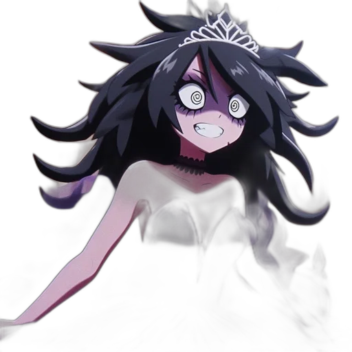crown, creature, dress, mask transparent PNG cut-out
