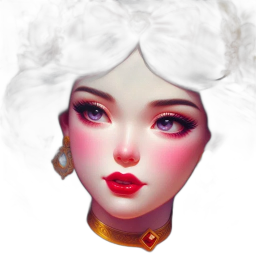 face, crown, mask, jewelry transparent PNG cut-out