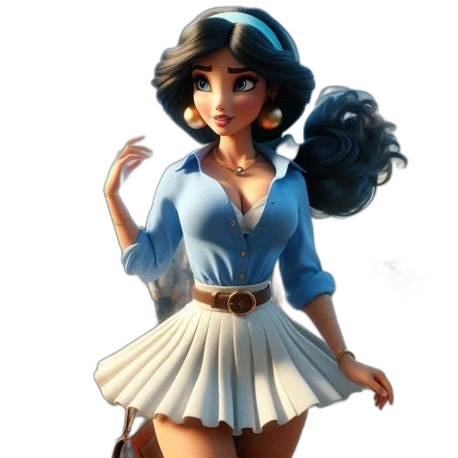 dress, staff, concept art, fantasy art transparent PNG cut-out