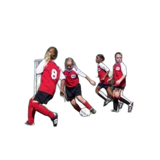 group, young, girls, play transparent PNG cut-out