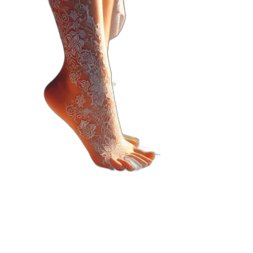 dress, shoes, staff, jewelry transparent PNG cut-out