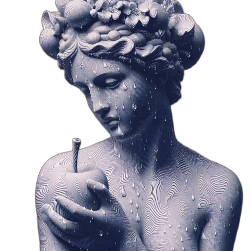 crown, jewelry, bottle, face transparent PNG cut-out