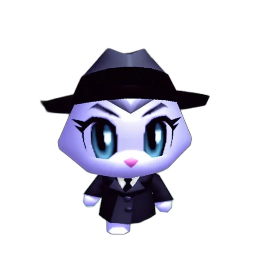 hat, staff, robot, 3d render transparent PNG cut-out