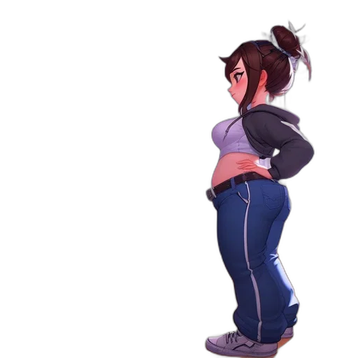 jacket, staff, concept art, 3d render transparent PNG cut-out