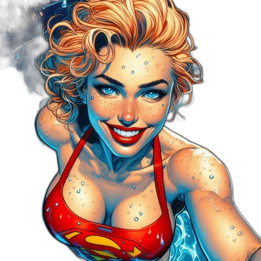 comic book art, cartoon, concept art, fantasy art transparent PNG cut-out