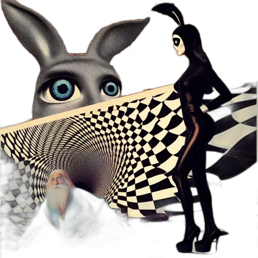 dress, mask, creature, animal transparent PNG cut-out
