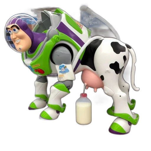 robot, animal, food, 3d render transparent PNG cut-out