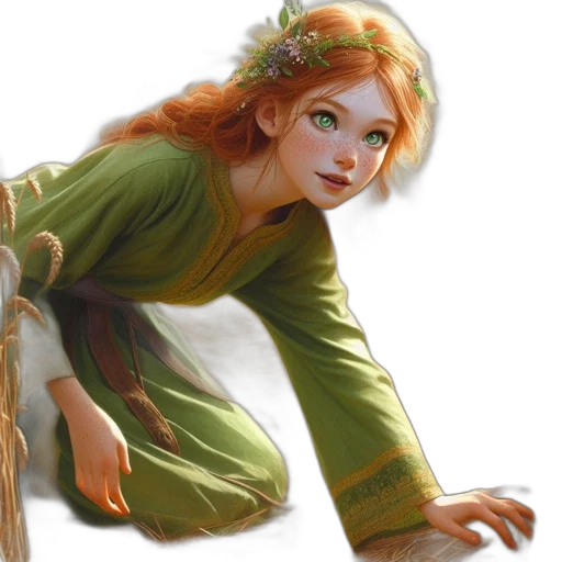 fantasy art, concept art, photorealistic, oil painting transparent PNG cut-out