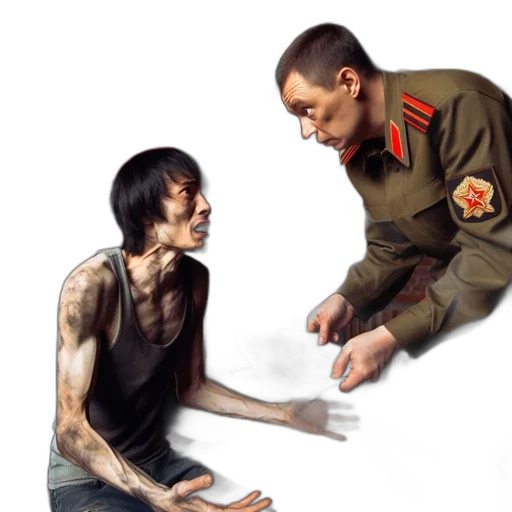 jacket, concept art, photorealistic, oil painting transparent PNG cut-out