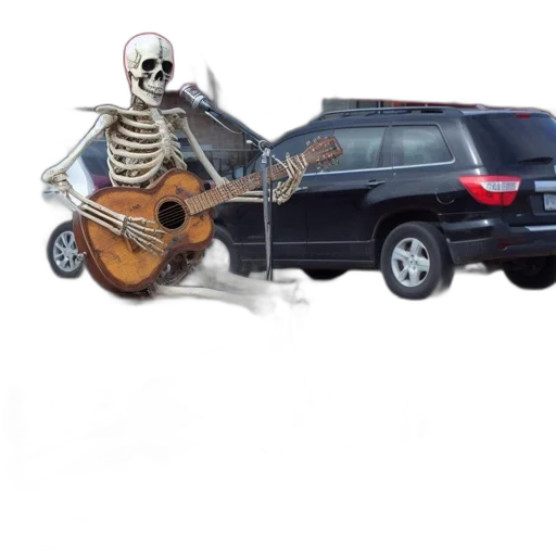 car, robot, jacket, concept art transparent PNG cut-out