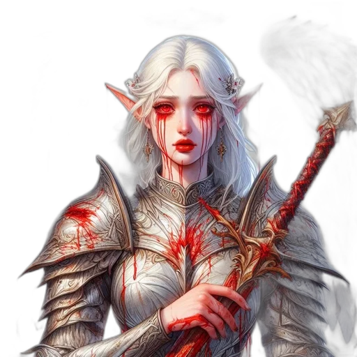 staff, dragon, sword, fantasy art transparent PNG cut-out