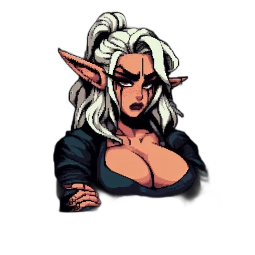 staff, pixel art, concept art, fantasy art transparent PNG cut-out
