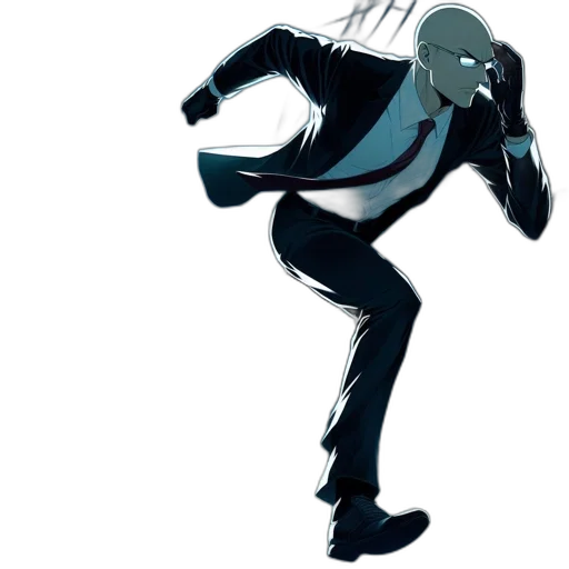 jacket, mask, robot, staff transparent PNG cut-out