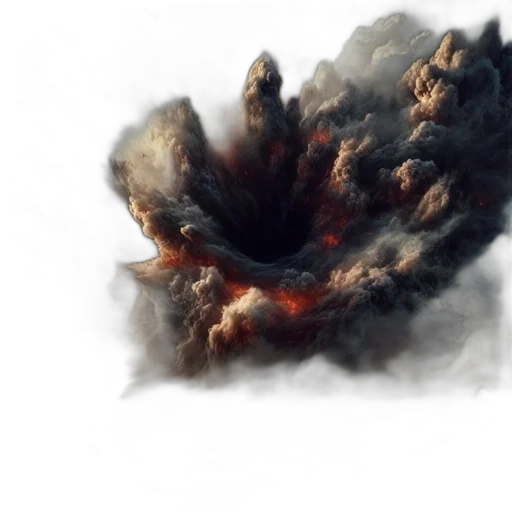 dragon, weapon, hair, face transparent PNG cut-out