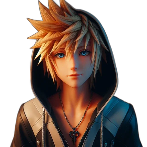 jacket, face, mask, 3d render transparent PNG cut-out