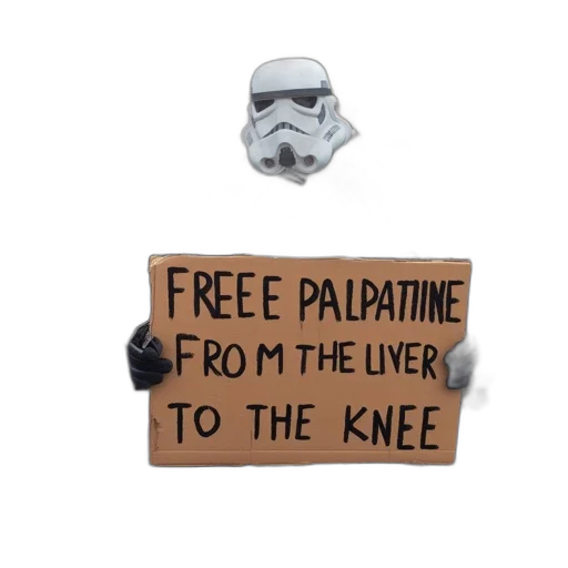 robot, public, gathering, features transparent PNG cut-out