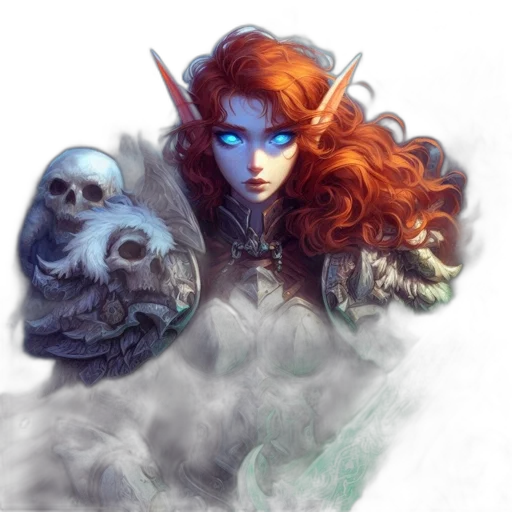 face, mask, fantasy art, concept art transparent PNG cut-out