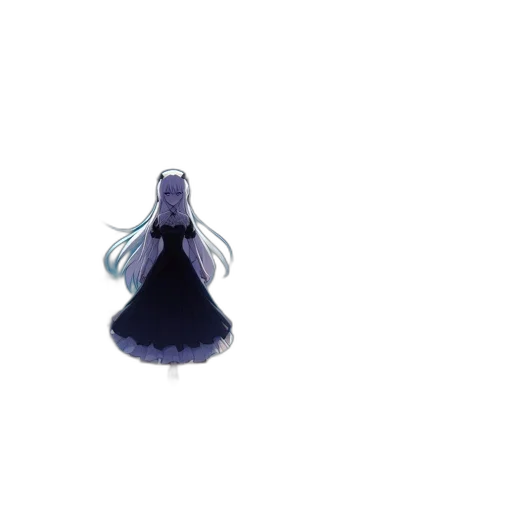 dress, crown, bottle, hair transparent PNG cut-out