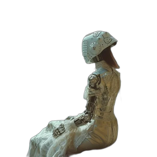 hat, dress, crown, staff transparent PNG cut-out