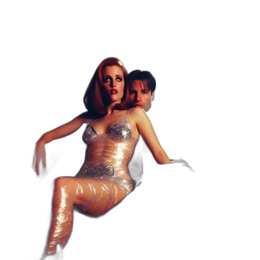 dress, creature, 3d render, concept art transparent PNG cut-out