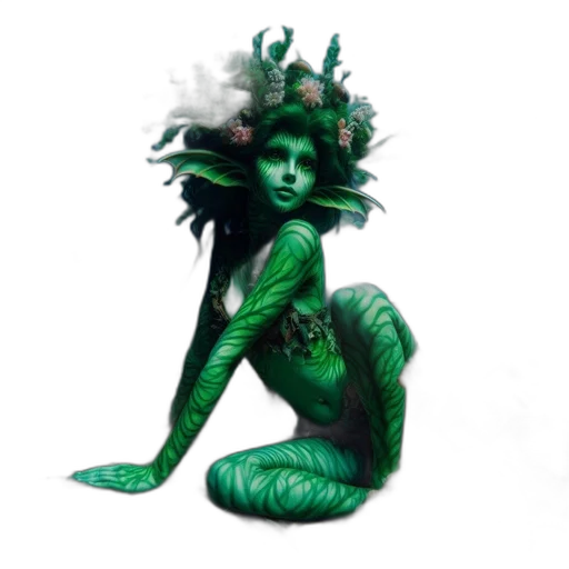 creature, dress, fantasy art, concept art transparent PNG cut-out