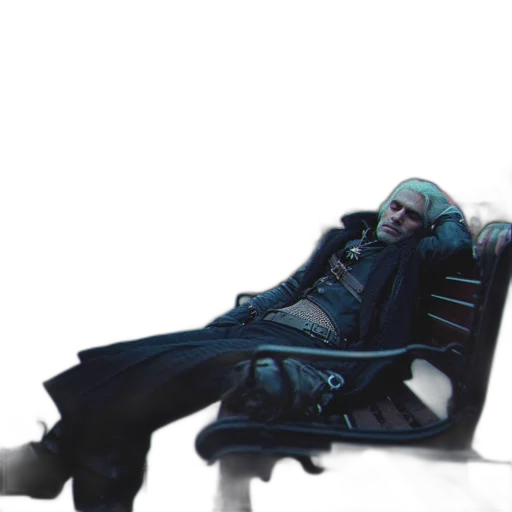 staff, furniture, jacket, robot transparent PNG cut-out