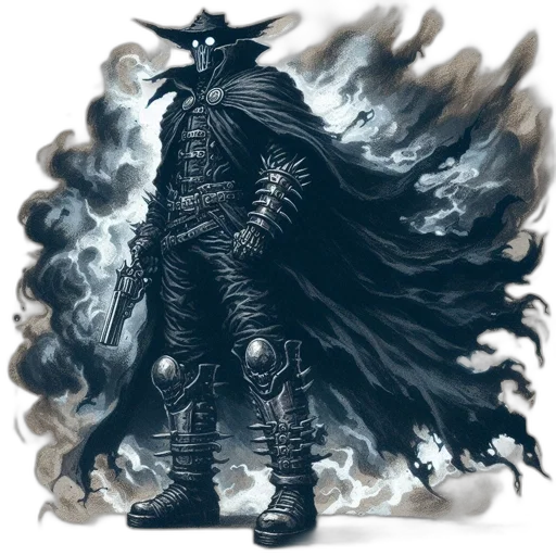 dragon, mask, sword, jacket transparent PNG cut-out