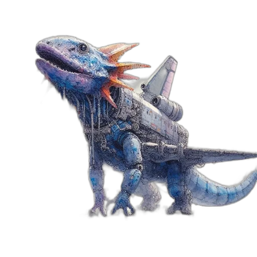 dragon, creature, animal, weapon transparent PNG cut-out
