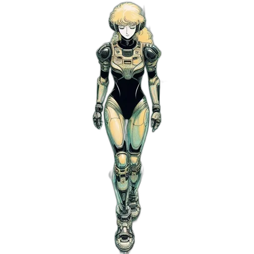 robot, weapon, concept art, comic book art transparent PNG cut-out