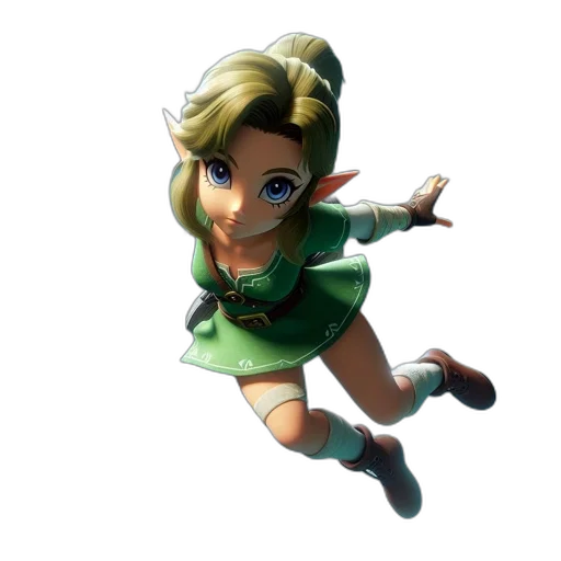 dress, staff, face, weapon transparent PNG cut-out