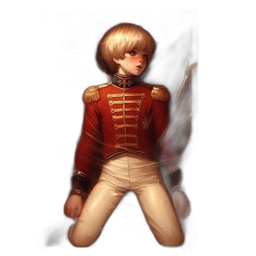 staff, jacket, weapon, creature transparent PNG cut-out