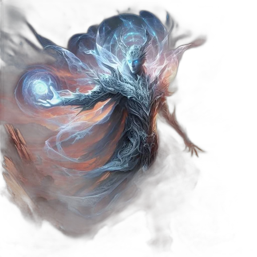 dragon, creature, hair, mask transparent PNG cut-out