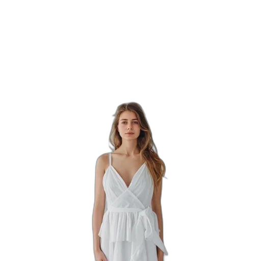 dress, jewelry, monochrome, young transparent PNG cut-out