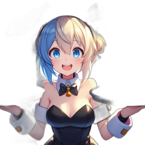 robot, dress, staff, crown transparent PNG cut-out