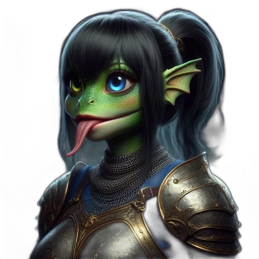 dragon, face, mask, staff transparent PNG cut-out
