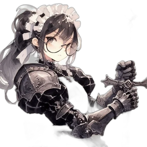 robot, weapon, sword, crown transparent PNG cut-out
